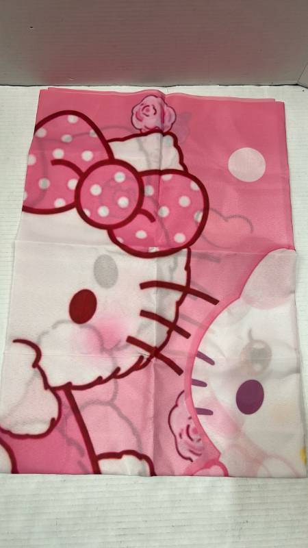 lot 7182 image: Kitty Birthday Decorations,Girls Princess Happy Birthday Banner Backdrop for Kids Birthday Party Supplies (5x3ft)