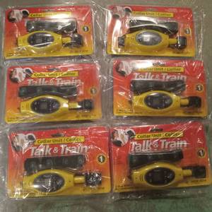 lot 911 image: Talk &amp Train Collar Unit Collier 2-Way Wireless Lot of 6