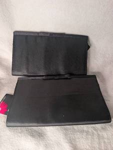 lot 1401 image: The Satchel Purse Black Clutch Wallet - 2 ct
