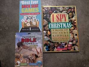lot 1505 image: Childrens Books Bible Stories Games and Activities