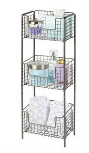 lot 1102 image: Wire Shelving Unit 3-Tier Storage Rack with Baskets