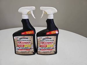 lot 10102 image: Spectracide Weed & Grass Killer Extended Control 32 oz Ready-to-Use Spray Lot of 2