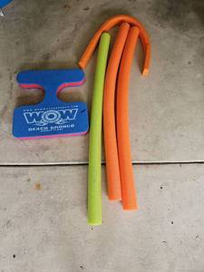 lot 10165 image: WOW Beach Bronco Saddle Float- Pool Noodles