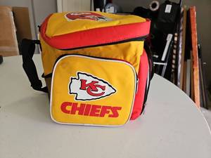 lot 10167 image: Kansas City Chiefs Insulated Cooler