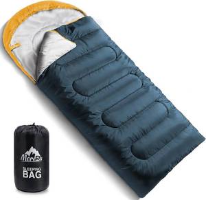 lot 2013 image: MEREZA Sleeping Bags XL for Adults Mens Large Wide Sleeping Bag for Camping