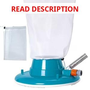 lot 2017 image: U.S. Pool Supply Leaf Terminator Vacuum - 15 Pool Cleaner, 8 Jets