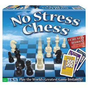 lot 2027 image: Winning Moves No Stress Chess Board Game 91 pc