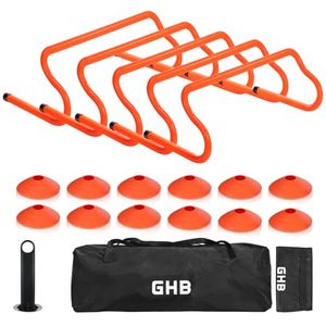 lot 2030 image: GHB Agility Hurdles 8 Speed Agility Training Hurdles