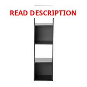 lot 2078 image: Mainstays 4 Cube Vertical Storage Organizer, WHITE- Walmart ...