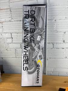 lot 2079 image: Otohans Dirt Bike Training Wheels