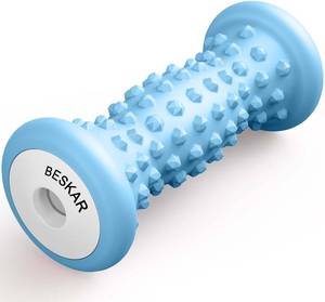 lot 2089 image: BESKAR Foot Massager Roller for Plantar Fasciitis Relief