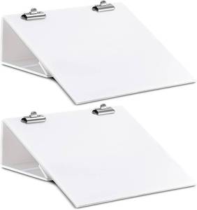 lot 2112 image: Nuanchu Folding Slant Board for Writing 14 x 12 Inch, Adjustable Tilt