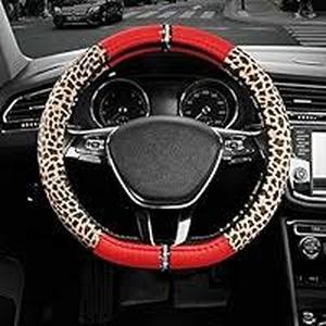 lot 2117 image: Road Comforts Leopard Steering Wheel Cover - Made with PVC ...