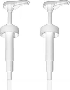 lot 2130 image: Gallon Pump Dispenser, Heavy-Duty Leak-Proof, Non-BPA, Pack of 2