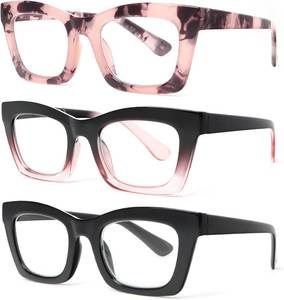 lot 2176 image: REAVEE Reading Glasses for Women, Blue Light Blocking Computer Readers