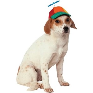 lot 2195 image: Rubies Propeller Hat for Pets MediumLarge