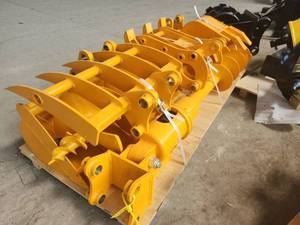 lot 7070 image: Captok CAT 301 Mini Excavator 8 Piece Attachment Set