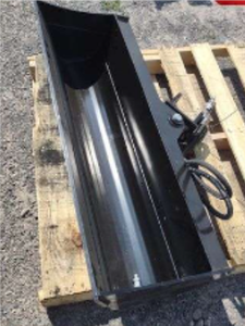 lot 7134 image: CAPTOK 40inch Tilting Bucket For Excavator  FITS 1-3 ton