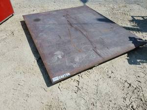 lot 7125 image: Captok Steel Plate  6 FT x 6.5 FT x 1