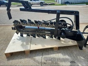 lot 1518 image: Vorx Mini Skid Steer Trencher Attachment  NL405