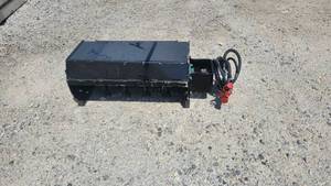lot 1522 image: Vorx Mini Skid Steer Scrub Trimmer  NL-GGJ70