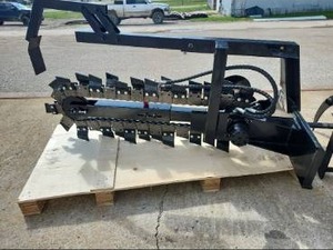 lot 1537 image: Vorx Mini Skid Steer Trencher Attachment  NL405