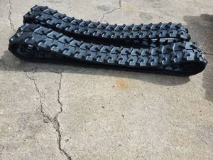 lot 1563 image: VORX Rubber Track Set for Compact Excavator or Skid Steer  Model TC100