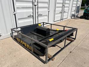 lot 15002 image: Unused 72 Mower King Skid Steer Brush Cutter  SSRC