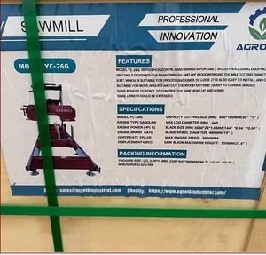 lot 15025 image: AGT Portable Saw Mill  YC-26G