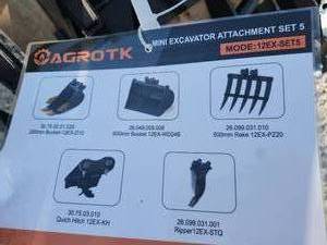 lot 15010 image: AGT Excavator Attachment Set  12EX-SET5&nbsp