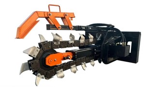 lot 15009 image: AGT Skid Steer Trencher  ECSSCT72