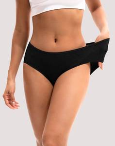 lot 5954 image: INNERSY Womens Underwear Cotton Hipster Panties Regular & Plus Size 3-Pack(Afterglow,X-Large)