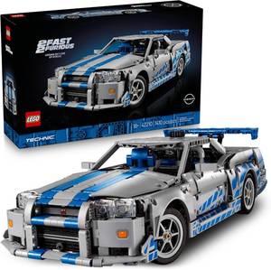 LEGO Technic Nissan Skyline GT-R (R34) Car 42210 DIY Kit - 2 Fast 2 Furious