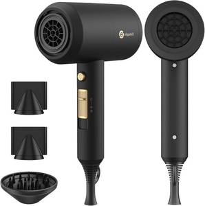lot 3596 image: Slopehill Ionic Hair Dryer 1800W Fast Dry Low Noise with 2 Nozzles Diffuser