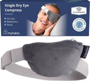lot 3691 image: MyHalos Heated Eye Compress, Warm Compress for Dry Eyes, Blepharitis & MGD