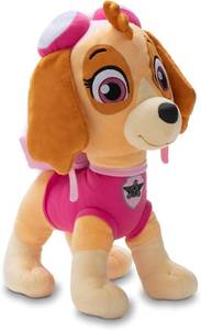 lot 3821 image: Paw Patrol Skye Cuddle Pillow Plush Stuffed Animal - Ages 1-5 Years