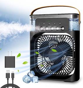 lot 3832 image: NTMY Air Cooler, Portable Evaporative Cooler with 7-Color LED, 3 Spray Modes