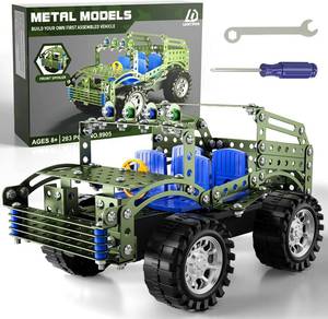 lot 3838 image: Lucky Doug Model Truck Set - STEM Project for Kids 8-12, Assembly Car Kits