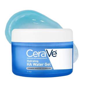 lot 3847 image: CeraVe Hydrating Hyaluronic Acid Water Gel Moisturizer for Face, 1.7oz