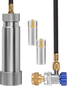 lot 3848 image: Lichamp AC Oil Injector for R134AR1234YF Dye Kit with Adjustable Coupler