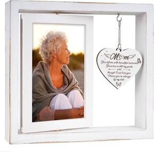 lot 3894 image: Vetbuosa Memorial Gifts for Loss of Mom - Sympathy Picture, Fits 4x6 Photo