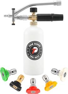 lot 3897 image: Tool Daily Foam Cannon with Dual Connector Accessory, 14 Quick Connect