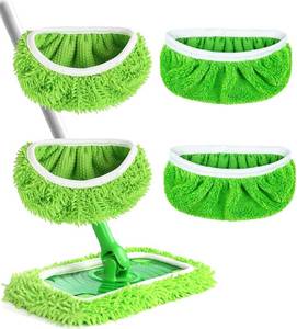 lot 3939 image: 4PCS Reusable Microfiber Mop Pads for Swiffer Sweeper(Mop not Include)