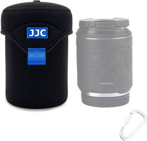lot 3949 image: JJC Small Neoprene Camera Lens Pouch Case, Fits Lens up to 3.1 x 4.6inches