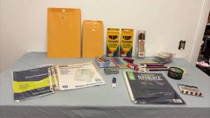 lot 338 image: Misc. office supplies