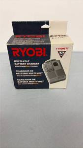 lot 392 image: Ryobi Multi-Volt Battery Charger with ChargePlus System