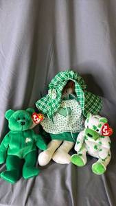 lot 473 image: TY Beanie Babies and Irish Doll