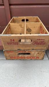 Wooden Pepsi Crates