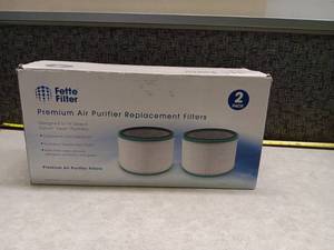lot 1025 image: Fette Filter Premium Air Purifier Replacement Filters 2-Pack