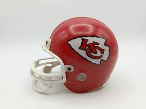 lot 1085 image: Riddell Kansas City Chiefs Miniature Football Helmet